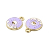 Alloy Enamel Pendants ENAM-J650-08G-04-4