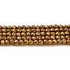 Electroplate Glass Beads Strands LS-GLAA-H021-01A-FP04-2