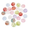 Transparent Handmade Lampwork Beads LA-CBA3B34-03-1