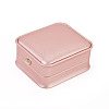 PU Leather Necklace Pendant Gift Boxes LBOX-TADJ0001-01B-1