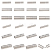30Pcs 3 Styles Brass Bayonet Clasps KK-YW0004-52-1
