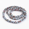 Electroplate Glass Beads Strands EGLA-P018-6mm-H07-1A-2