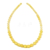 Natural Mashan Jade Graduated Beads Strands GG-CBA2AE1-A08-C-4