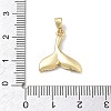 Brass Enamel & Clear Cubic Zirconia Pendants LS-KK-G603-01G-02-3