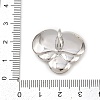 Brass Micro Pave Cubic Zirconia Pendants KK-G544-11P-3