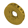 Donut Alloy Spacer Beads X-TIBEB-7571-AG-RS-2