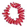 Natural Quartz Crystal Beads Strands G-F800-E10-2