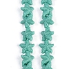 Synthetic Coral Dyed Carved Beads Strands X-CORA-K009-06A-05-1