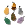 Natural Gemstone Pendants G-F714-01-1