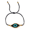Bohemian Style Handmade Beaded Evil Eye Bracelet for Couples and Friends RR7314-1-1