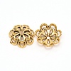 Multi-Petal Tibetan Style Alloy Bead Caps FIND-WH0100-34C-AG-1
