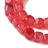 Natural Dragon Veins Agate Beads Strands G-G177-E09-05-3