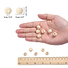 Natural Maple Wood Beads TB12mmY-17-LF-3