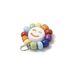 Acrylic & Glass & Copper Pendants PALLOY-JF03892-01-5