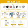 DIY Glass Beads Making Findings Kits DIY-PH0023-55-2