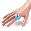 Cute 3D Resin Finger Ring RJEW-JR00538-01-3
