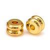 Long-Lasting Plated Brass Spacer Beads X-KK-D160-21G-2