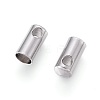 Tarnish Resistant 304 Stainless Steel Cord Ends STAS-K190-01G-P-2