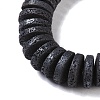 Frosted Natural Lava Rock Beads Strands G-E618-07-3