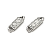 304 Stainless Steel Connector Charms STAS-K252-16P-2