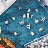 170Pcs 17 Styles Iron Hair Coil Cuffs OHAR-TA0001-12S-6