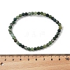 Natural Moss Agate Beads Stretch Bracelets XZ8284-1-3