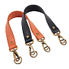 WADORN 2Pcs 2 Colors PU Imitation Leather Bag Handles FIND-WR0005-71-1