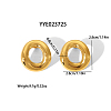 Simple Stainless Steel Stud Earrings RJ6246-2-2