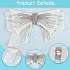 Ppolyester Thread Iron on/Sew On Patches PATC-WH20007-04A-02-6