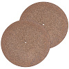 Cork Turntable Slipmat Record Platter for Phonograph AJEW-WH0348-216-1