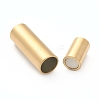 304 Stainless Steel Magnetic Clasps with Glue-in Ends STAS-B017-01B-G-2