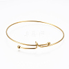 Adjustable 304 Stainless Steel Bangles BJEW-H522-01G-2