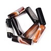Natural Agate Beads Strands G-N357-05B-01-3