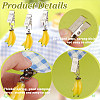 Banana Resin Imitation Fruit Tablecloth Weights HJEW-PH01938-4