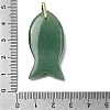 Natural Green Aventurine Pendants KK-D021-05C-G-3