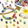 Plating Acrylic Beads PACR-YW0001-20-4