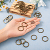Alloy Split Key Rings PALLOY-TAC0001-01A-AB-6