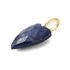 Natural Lapis Lazuli Pendants G-C290-01B-2