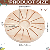 Wooden Bobbin Storage Holders DIY-WH0622-249-2