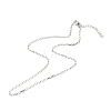Non-Tarnish 304 Stainless Steel Venetian Chains Necklaces NJEW-JN03636-01-2