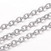304 Stainless Steel Cable Chains CHS-K004-06P-0.8mm-1
