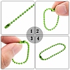 Eco-Friendly Iron Ball Chains with Connectors IFIN-F149-A01-5