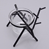 Iron Candle Holder DJEW-WH0032-35B-2