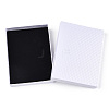 Rhombus Textured Cardboard Jewelry Boxes LS-CBOX-T006-01F-1