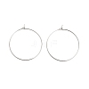 Brass Hoop Earring Findings LS-KK-R112-038E-1