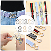 18Pcs 9 Style Alloy Belt Buckles FIND-WR0006-91-6