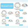 430pcs 5 Styles Plastic Cabochons FIND-PH0021-48B-2
