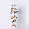 Defective Closeout Sale Natural Shell Bead Wind Chimes DIY-XCP0004-02-1