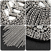 Fashionable Alloy Tassel Epaulettes AJEW-WH0278-05P-4