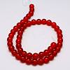 Natural Malaysia Jade Bead Strands G-M099-4mm-04-2